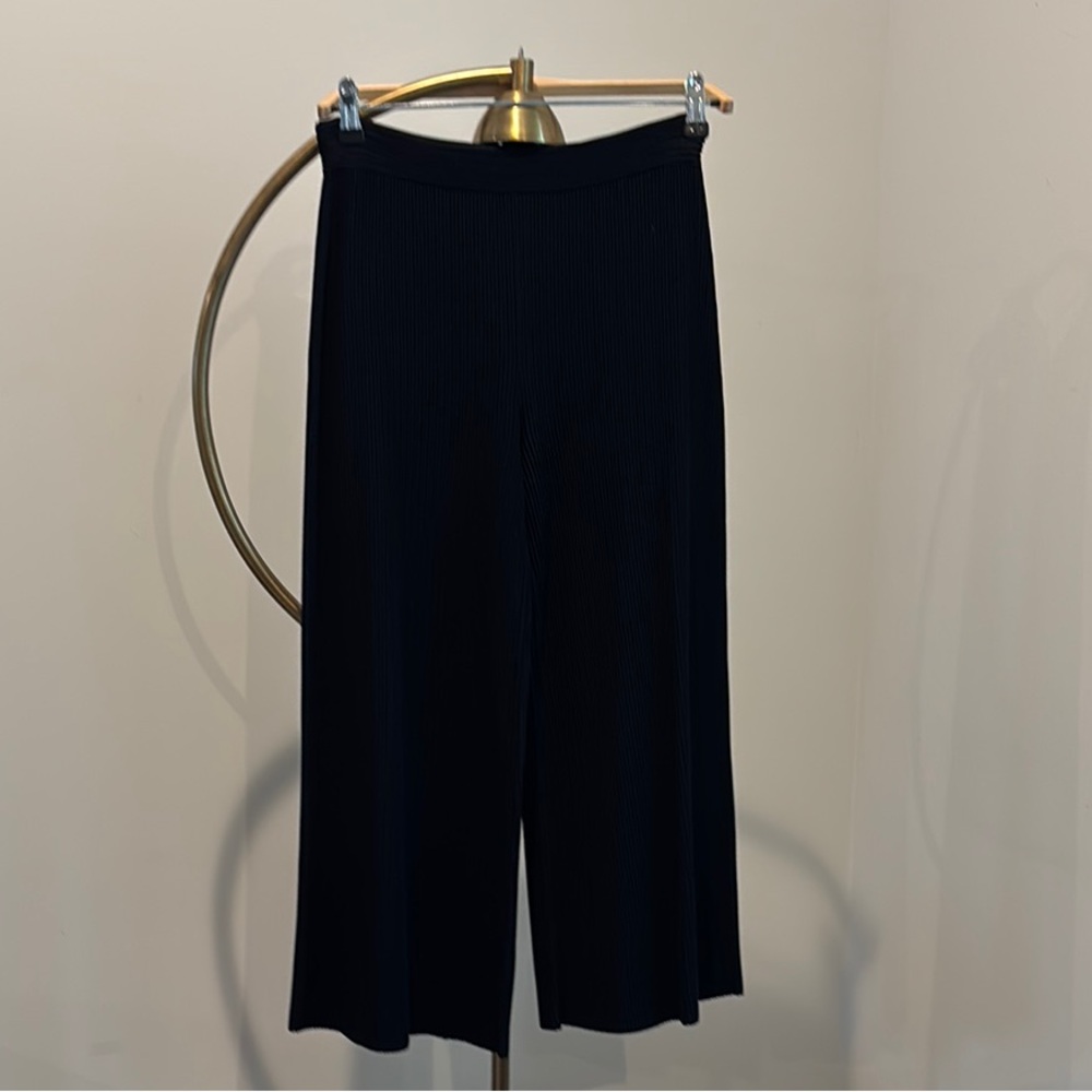Theory Black Wide Leg Jumpsuit